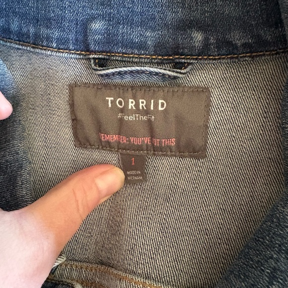 Torrid Blue Denim Vest - Picture 3 of 8